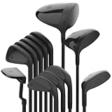 Stix Golf 12 Clubs Set - Unisex - Men Golf Club Set - Steel Shafts - Premium Materials, Modern Design, Quality - Right Handed, Regular Flex, Standard