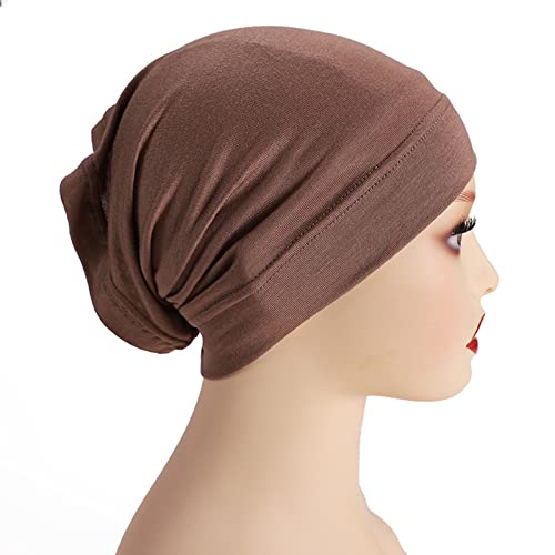 Women Beanie Hats Winter Slip On Pre Tied Head Scarves Women Headwear Turban Caps Head Wrap Headscarf For Women Girls Cap #TOP1
