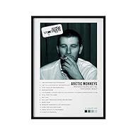 Framed album poster featuring album covers inspired by Arctic Monkeys albums including AM, Favourite Worst Nightmare, Humbug, and Suck It and See Sold either unframed or framed. The framed option comes in a lightweight black frame with acrylic glazin...