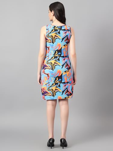 Image of KOTTY Women's Bodycon Above The Knee Dashing Designs Bright Mirage Dress