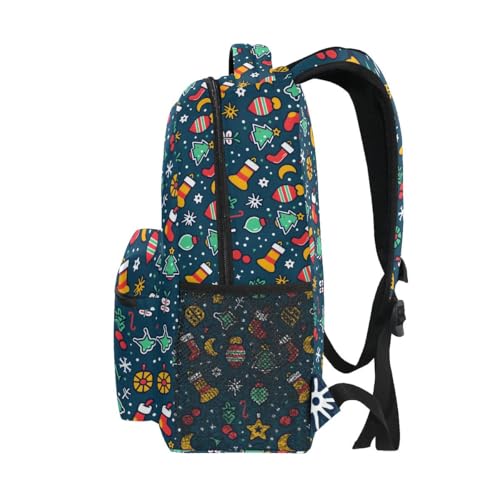Sac à dos d'école Socks and Trees grande capacité multicolore taille S - 4