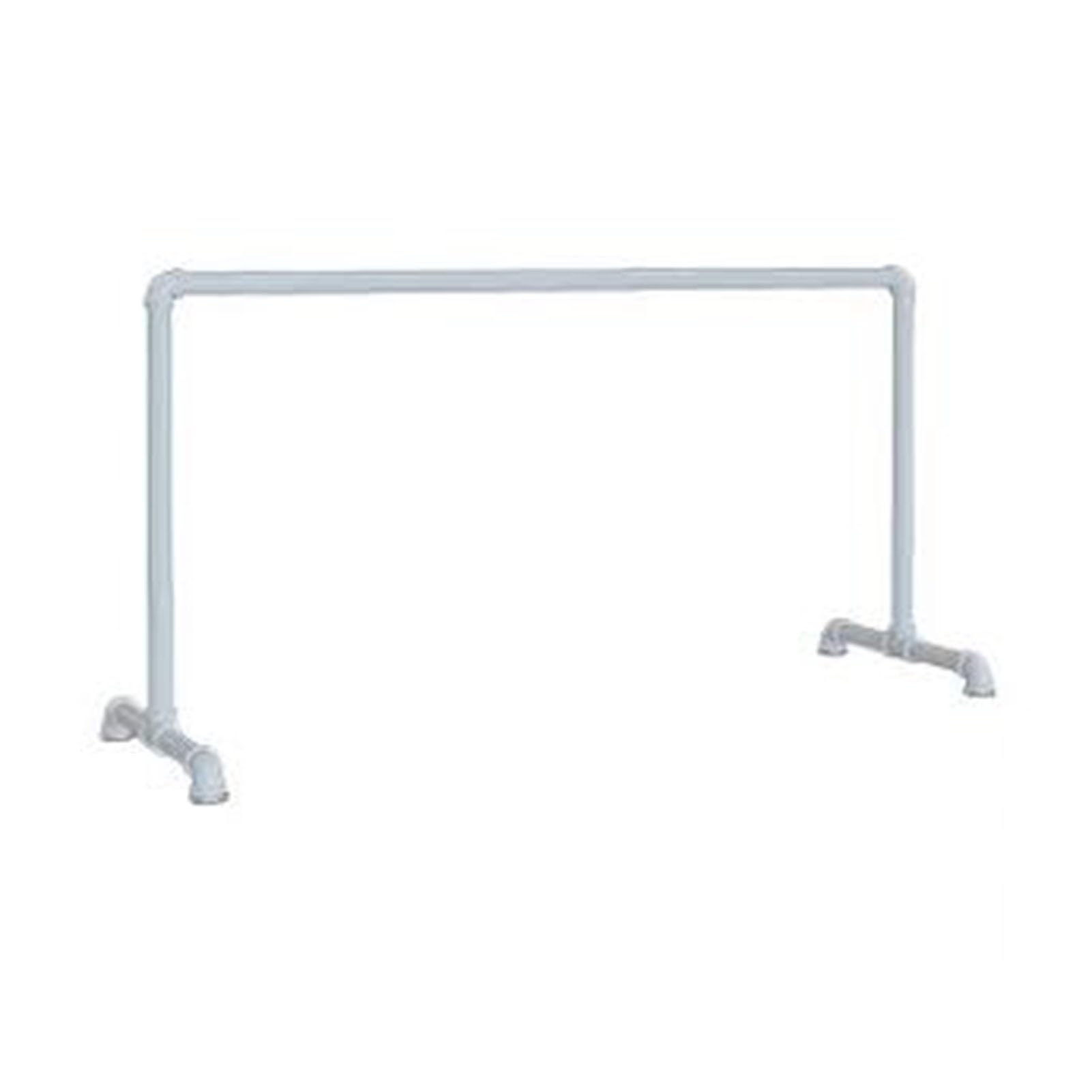 NGDFGR Freestanding Dance Stick, Portable Ballet Barre Pole Mobile Stretching Dance Bar, Ballet Training Exercise Equipment For Workout,White-120x60x100cm