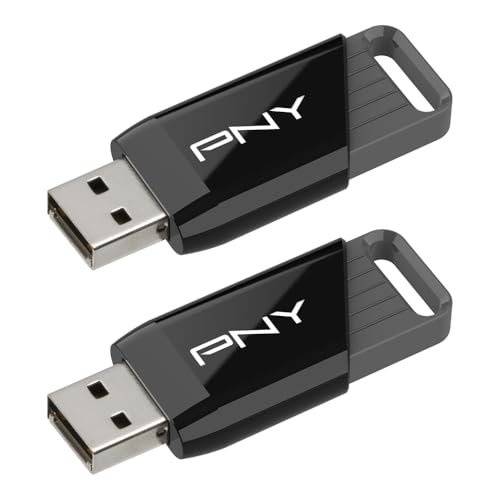 Image of PNY 256GB Attache X USB 3.2 Gen 1 Flash Drive, Advanced Performance Up to 130MB /s Read, Everyday Data Store & Transfer, Reliable Portable Storage, Durable, Type-A, Computers, Laptops, Desktops, 2-Pack