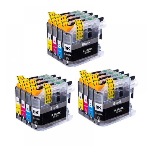 Cartouche d'encre de précision LC223 LC221 compatible avec imprimante DCP-J562DW et J880DW