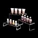 ihomecooker 6 Pc Clear Acrylic Display Risers Showcase for Shoe Risers Retail Stand Cupcake Stand Dessert Stand