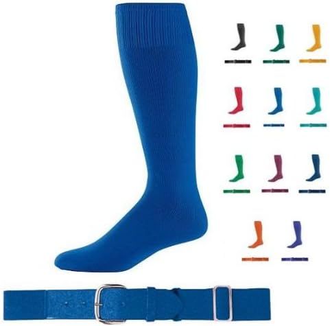 Youth Black Baseball/Softball Belt & Socks