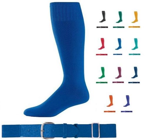 Adult Teal Baseball/Softball Belt & Socks