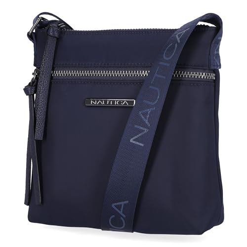 Image of Nautica Diver Nylon Small Women's Crossbody Bag Purse with Adjustable Shoulder Strap