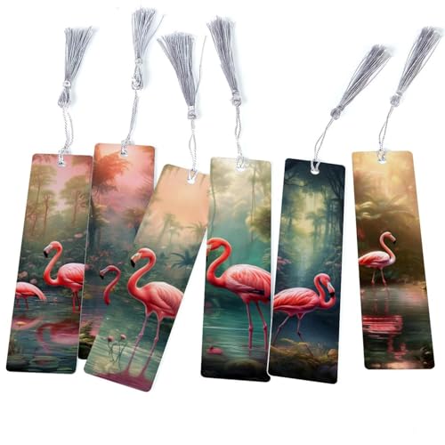 Marque-pages flamant rose tendance pour ne plus perdre sa page