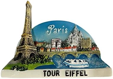 Parigi Francia 3D magnete del frigorifero, Parigi souvenir Sticker, decorazione della casa e della cucina magnete Parigi Francia frigorifero