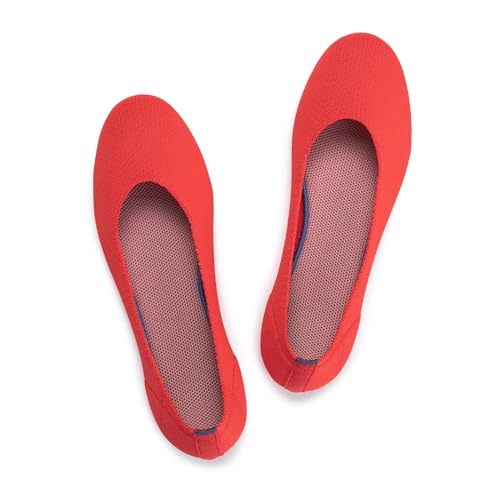 Frank Mully womens ballet flats with knit upper