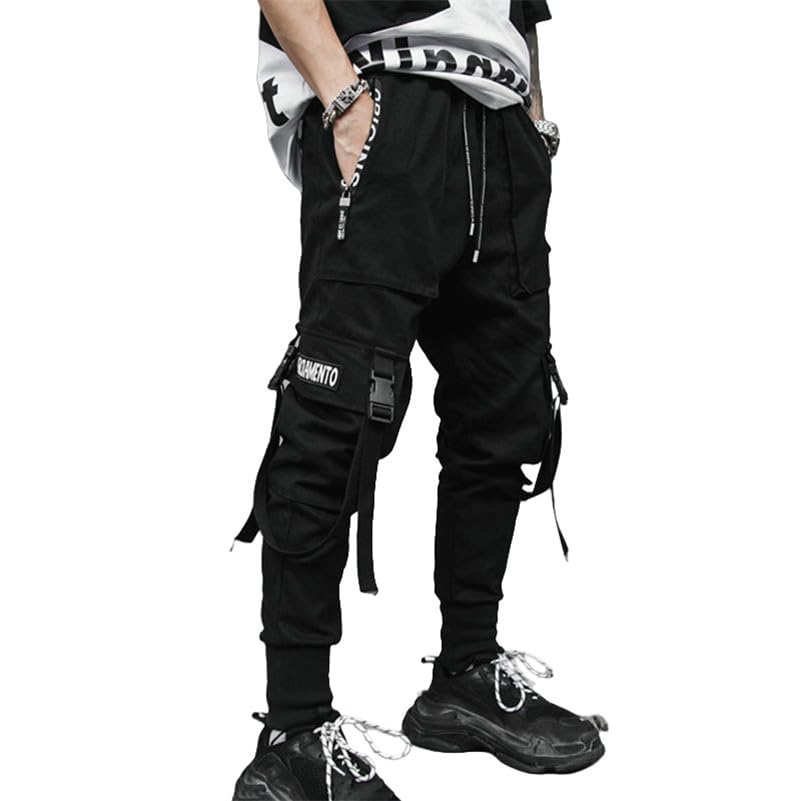 Jogging cargo homme style américain fini les poches encombrées