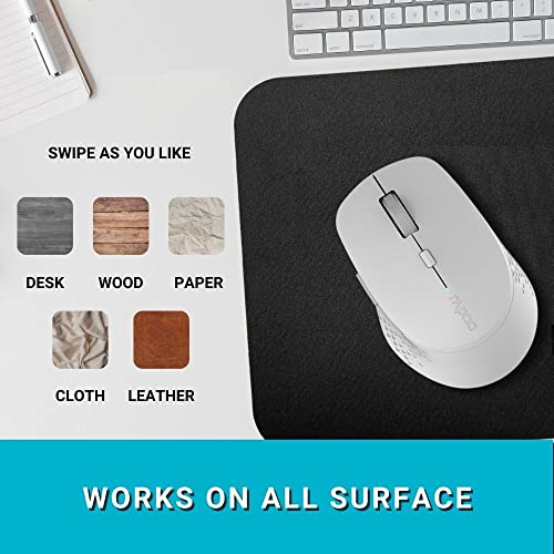Rapoo Wireless Mouse, M300G Multi-Device Wireless Mouse, Computer Usb Mouse, Portable Silent Mouse, Optical Mouse With 6 Buttons, 1Aa Battery, 4 Dpi Ergonomics Mouse For Pc/Laptop/Office #TOP5