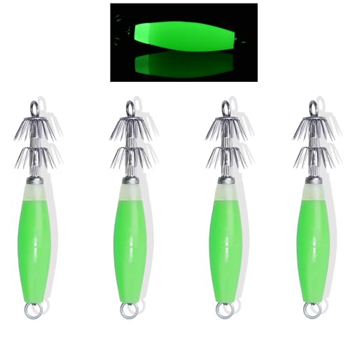 Luminous Squid Jig Hooks