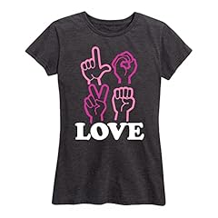 Love Sign Language - Heather Charcoal