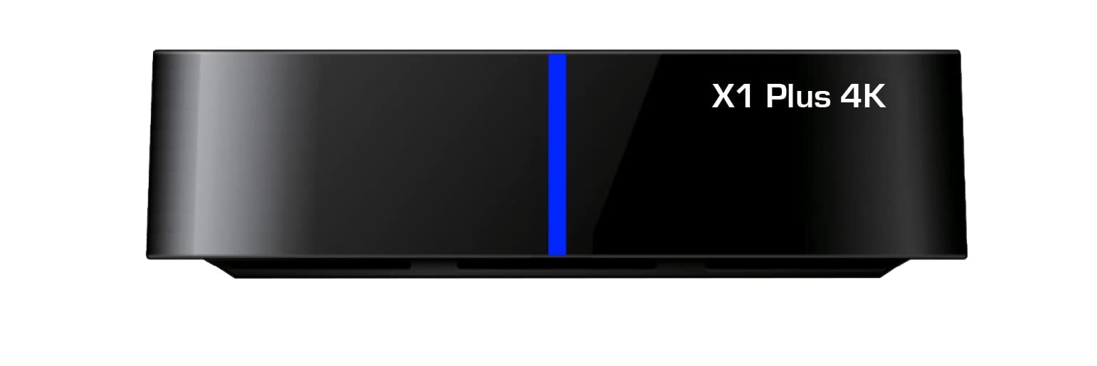 GigaBlue UHD X1 Plus 4K Android 1x DVB-S2x Tuner + Android TV IP Empfänger in Einer Box