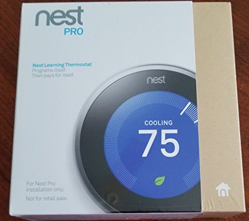 TopOne Nest Thermostat WiFi Learning 3rd Generation T3008US Stainless Steel