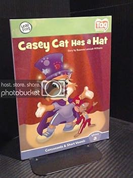 Paperback Casey Cat Has a Hat (Tag Reading System, Consonants & Short Vowels, Short A) Book