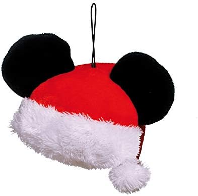 Enfeite Árvore Natal Para Pendurar Gorro Mickey Noel 10cm