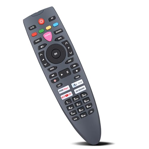 MOVHEIYL Replacement Remote Control fit for Freesat Recordable 4K TV TV Set top Box UHD-4X-1000GB UHD-4X-500GB UHD-X UHD-4X-2000GB UHD-4X-2TB