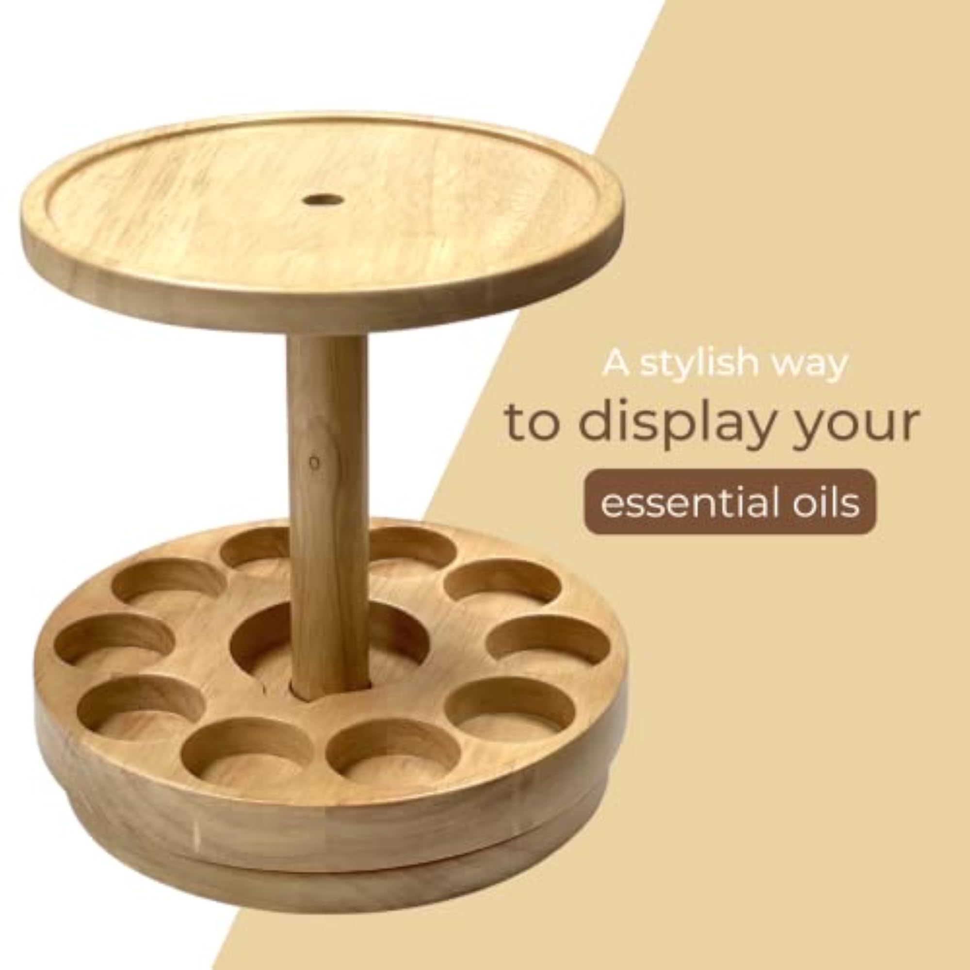 Essential Oil Diffuser Stand for 10 Bottles