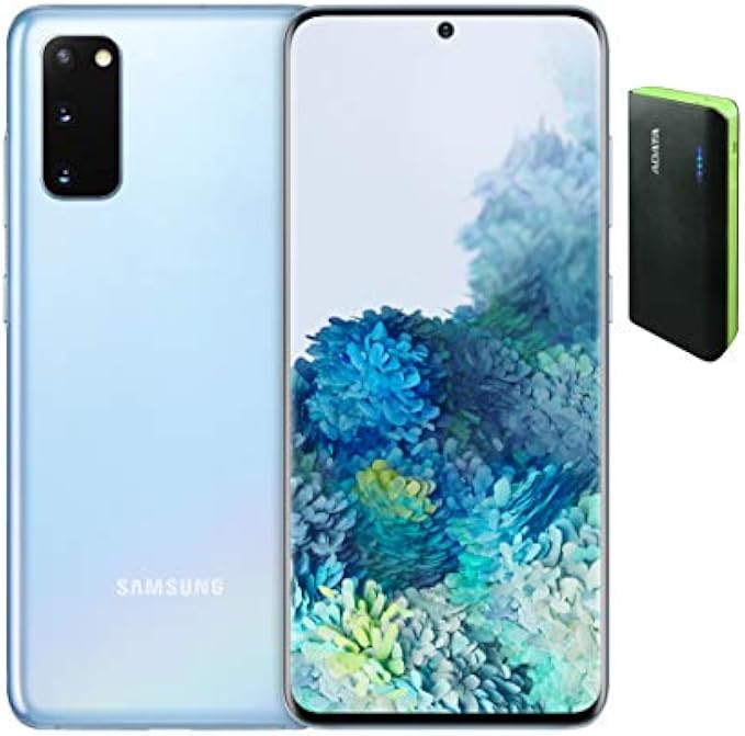 Samsung Galaxy S20 5G, 128GB, Cloud Blue - Unlocked (Renewed)