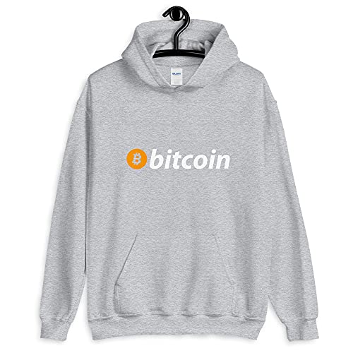 Vêtement Bitcoin logo hoodie original pour trader et adepte de crypto
