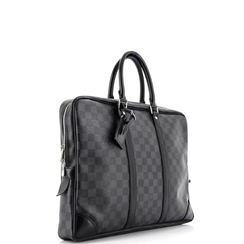 Pre-Loved Porte-Documents Voyage Briefcase Damier GM, Black2