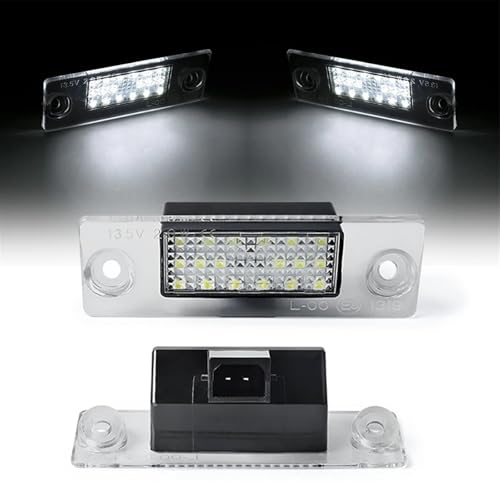 Luces matrícula LED Canbus para solucionar el error de luz fundida en A3 6