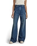 G-STAR RAW Pantalones Deck Ultra High Wide Leg para Mujer, Azul (Antique Cosmic Blue D20987-C966-C945), 27W / 34L
