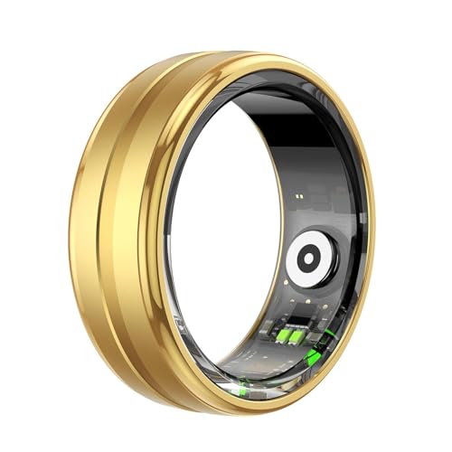 Anillo inteligente para mujeres y hombres, anillo de seguimiento de fitness, anillo de seguimiento de sueño, anillo de salud impermeable para deportes, rastreador de actividad, monitor de frecuencia