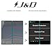 J&D Compatible for ZTE Axon M Screen Protector (4-Pack), Not Full Coverage, HD Clear Protective Film Shield Screen Protector for ZTE Axon M Crystal Clear Film