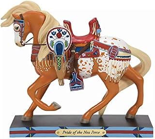 Enesco Horse Figurine, Resin, Multicolor, 6.75 inch