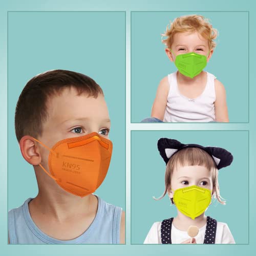 Ihoo 30 Pack Kids Kn95 Face Masks, Individually Wrapped With Mask Holder, Breathable & Comfortable 5-Layer Multicolor Kn95 Masks For Boys Girls #TOP6