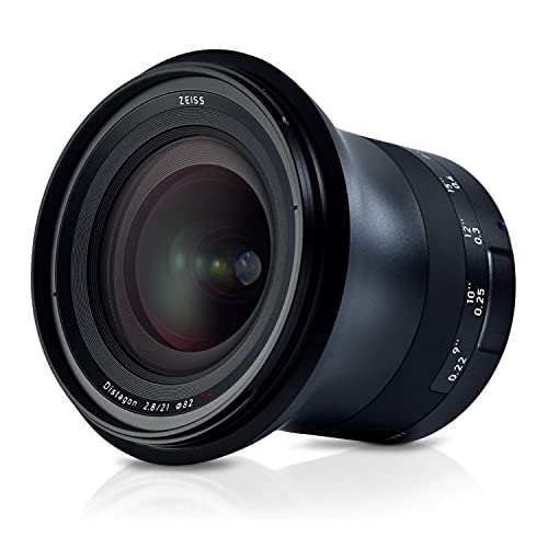 Image of ZEISS Milvus ZE 2.8 /21 Super Wide-Angle Camera Lens for Canon EF-Mount SLR /DSLR Cameras, Black