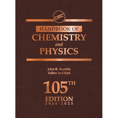 CRC Handbook of Chemistry and Physics