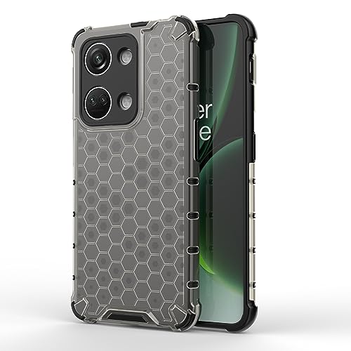 Image of Plastic Bumper Back Case Cover For Oneplus Nord 3 - Black