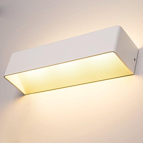 10W Pure White LED Indoor Wall Mounted Decorative Light Fixture Up/Down Lamp White
