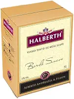 Vinho Halberth Tinto Suave Bordo Bag In Box 5 Litros