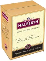 Vinho Halberth Tinto Suave Bordo Bag In Box 5 Litros