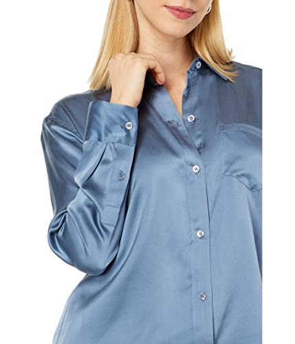 Equipment Women's Leema W/Pocket Top, Flint Stone, Small #TOP2