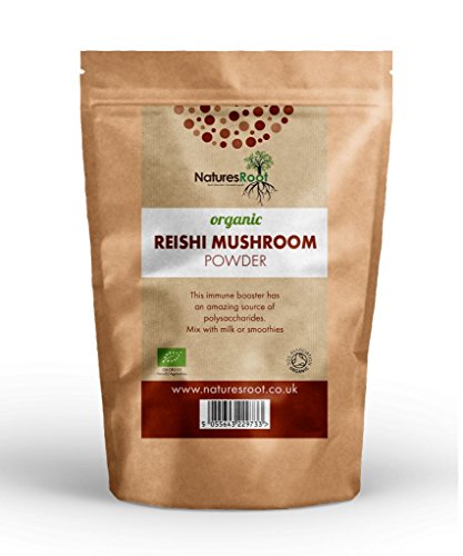 Preisvergleich Produktbild Natures Root BIO Reishi Pilz Pulver - Aus biologischem Anbau 125 g