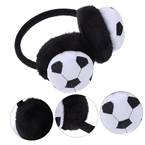 Gatuida Plush Football Earmuffs for Toddlers Warm Ear Covers Winter Ear Warmers4