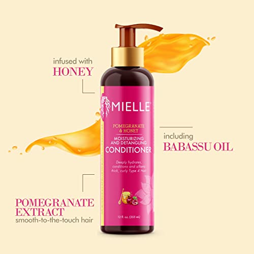 image for Mielle Organics Pomegranate & Honey Detangling Conditioner, Hydrating 
