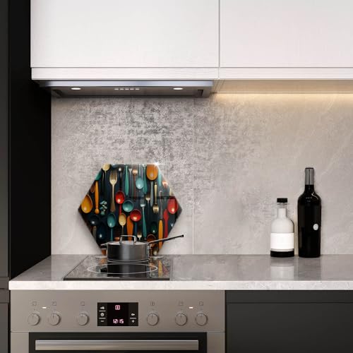Planche à découper multifonctionnelle Wallfluent pour cuisson et service - 4
