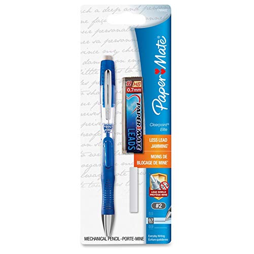 Paper Mate Clearpoint Elite 0.7mm Mechanical Pencil Starter Set (1800964)(Barrel Color may vary)