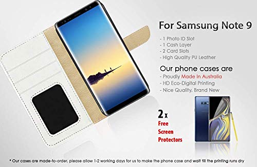 For Samsung Note 9, Galaxy Note 9, Designed Flip Wallet Phone Case Cover, A23248 Nightmare Before Christmas 23248 #TOP1