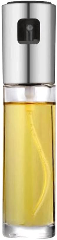 Household Spray Oil Pot Seal Portable Outdoor Barbecue Oil Spray Bottle Kitchen Food Oil Peanut Oil Glass Oil Spray Dottle (golden) : Patio, Lawn & Garden