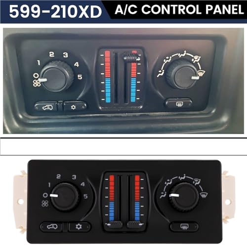 Panneau de commande de climatisation CVC pour rénover le Silverado 1500 - 5