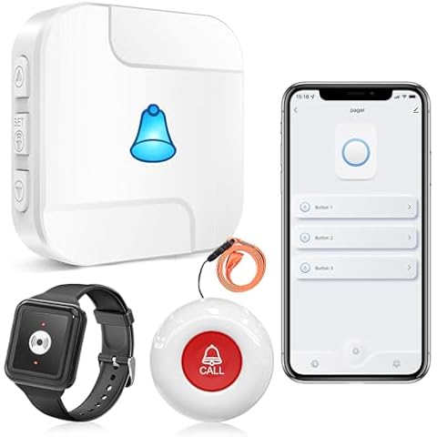 WiFi Panic Button for Elderly Safety Cover